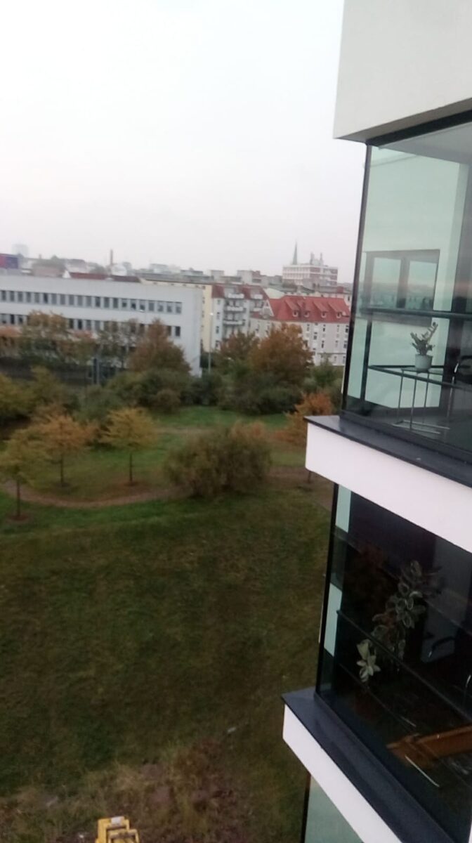 Hebebühne Glasreinigung Einkaufszentrum