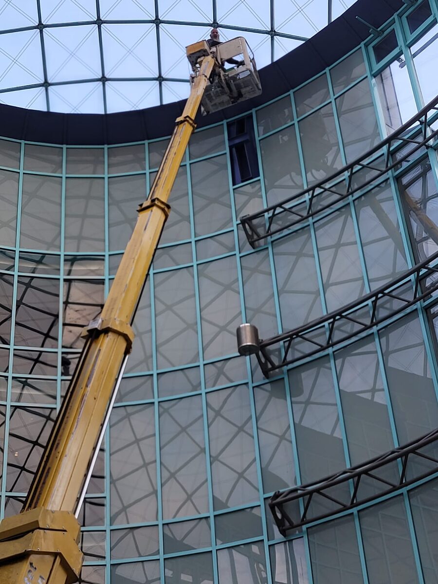 Industriereinigung Anlage